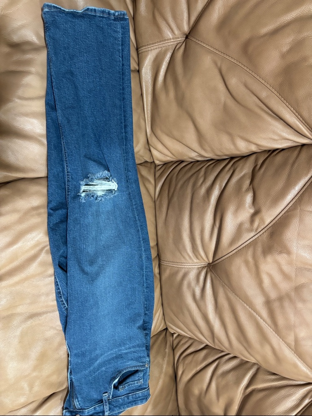 Lee Denim Jeans with Black and Yellow Logo Patch